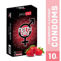 NottyBoy Strawberry Flavour JuicyLucy 10's Condoms(1) 